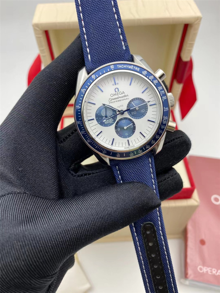Men's Quartz Watch Chronograph 904L Stainless Steel 42mm-OG 92