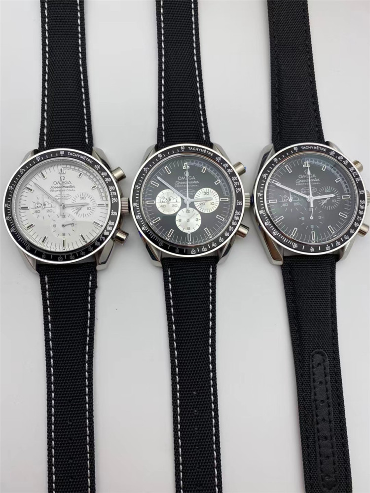 Men's Quartz Watch Chronograph 904L Stainless Steel 42mm-OG 89