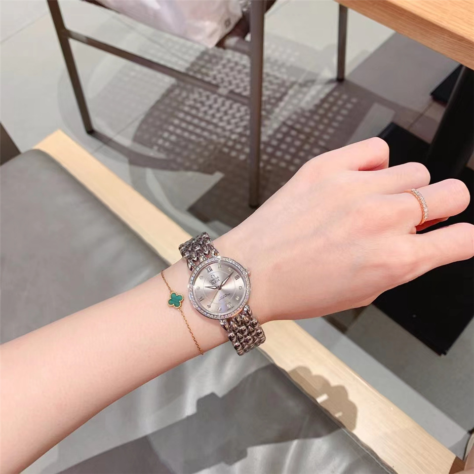 Women's Automatic Mechanical Watch 904L Stainless Steel 33 mm-OG 87