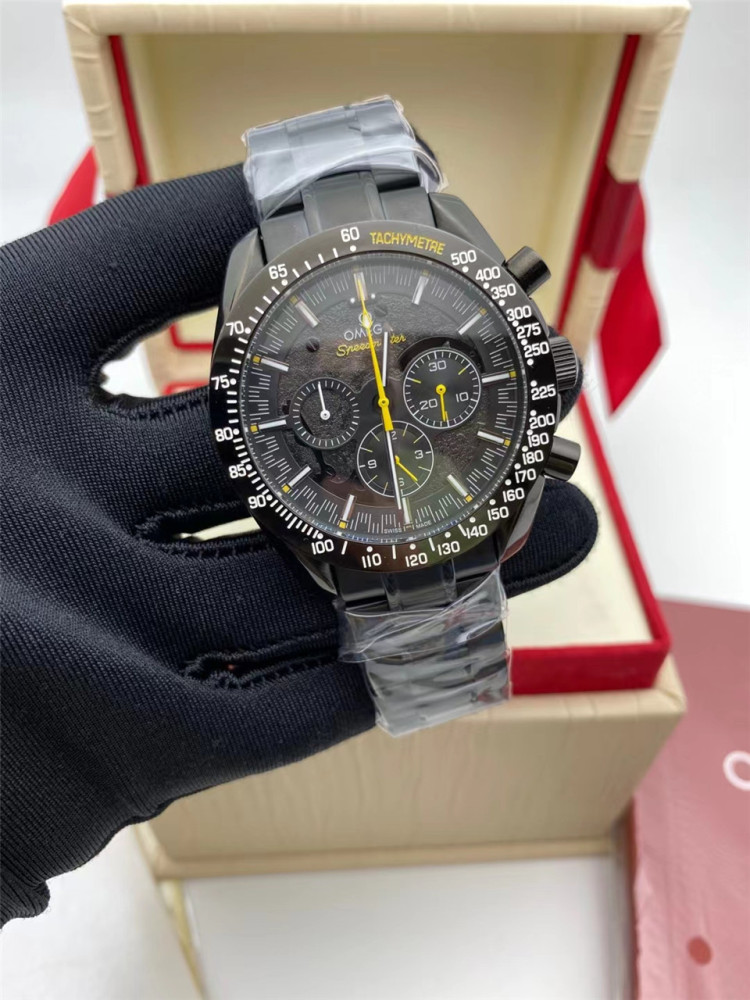 Men's Quartz Watch Chronograph 904L Stainless Steel 43mm-OG 93