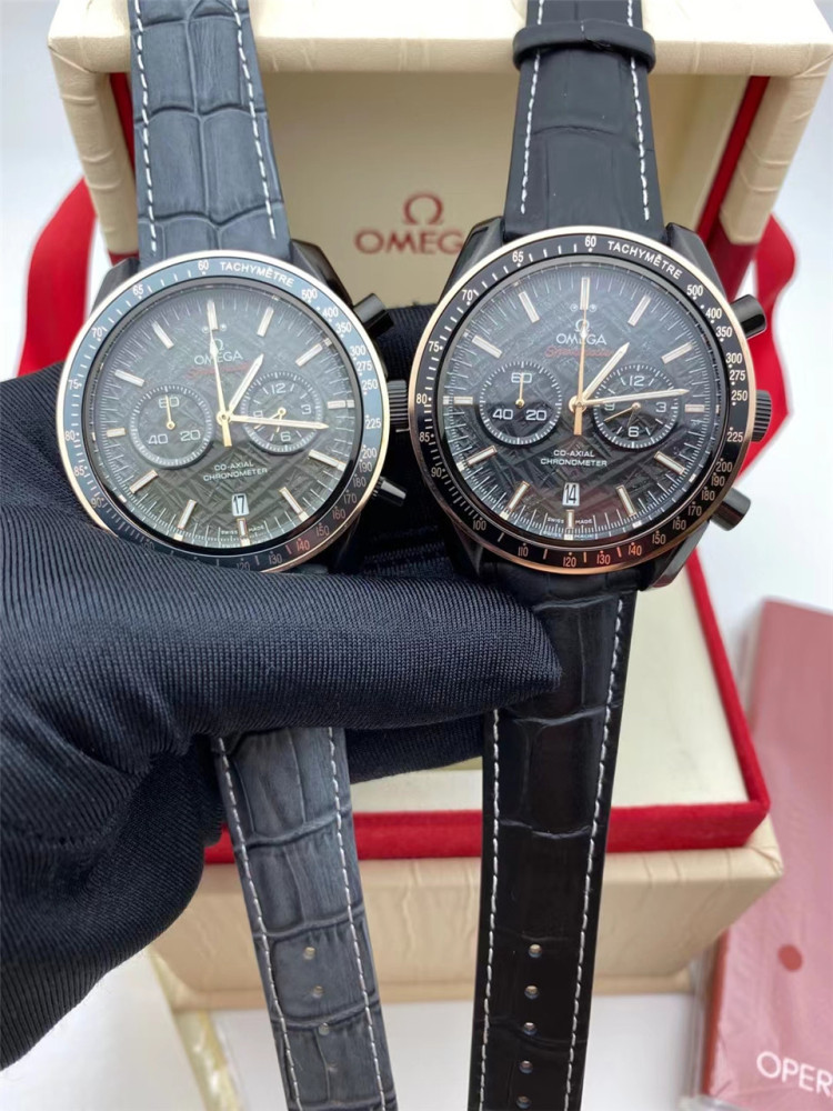 Men's Quartz Watch Chronograph 904L Stainless Steel 43mm-OG 94