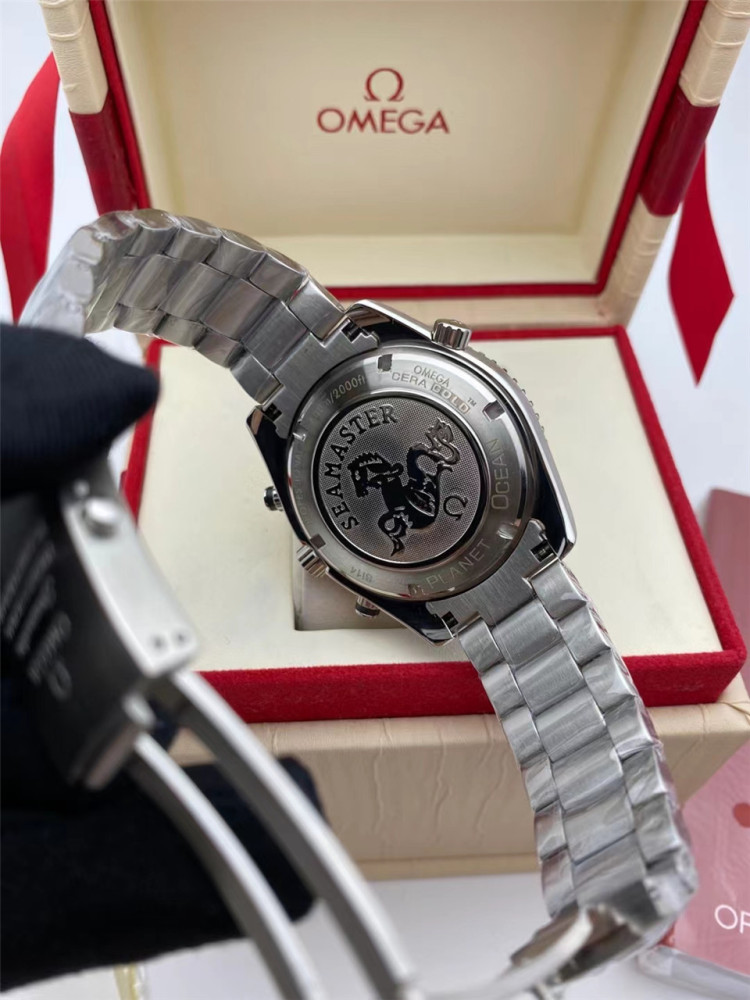 Men's Quartz Watch Chronograph 904L Stainless Steel 42mm-OG 70