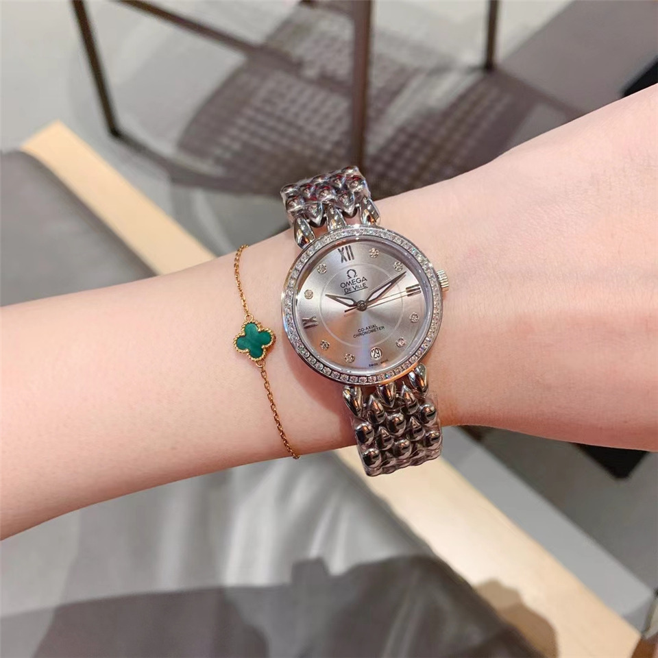 Women's Automatic Mechanical Watch 904L Stainless Steel 33 mm-OG 87