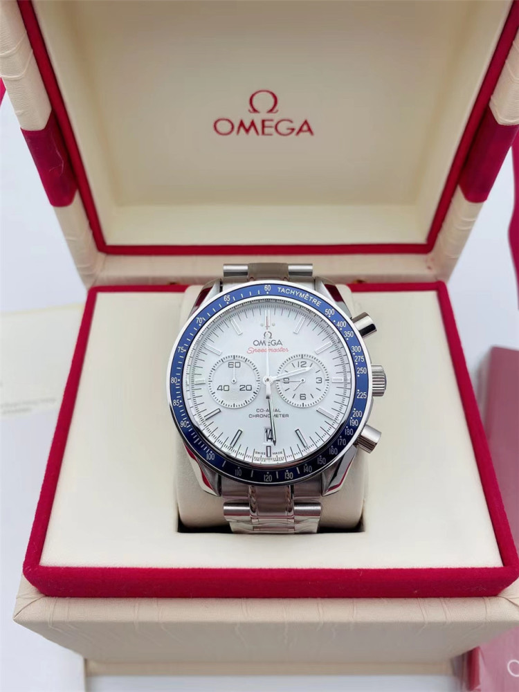 Men's Quartz Watch Chronograph 904L Stainless Steel 42mm-OG 65