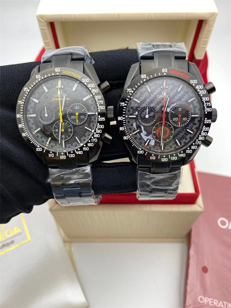 Men's Quartz Watch Chronograph 904L Stainless Steel 43mm-OG 93