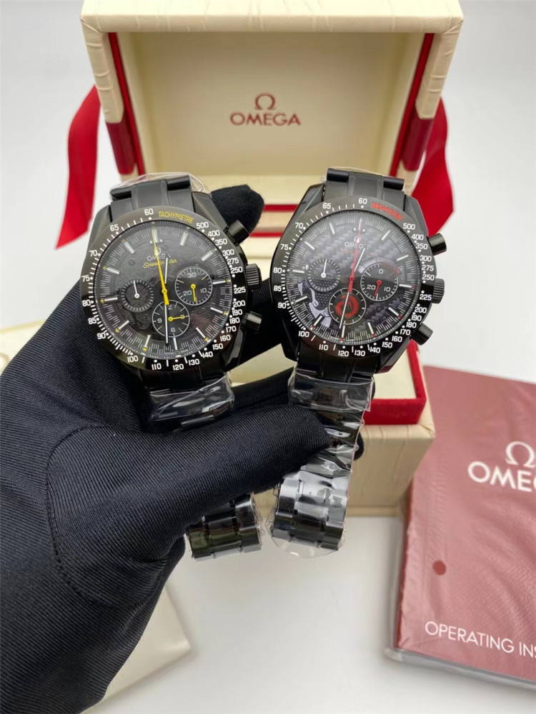 Men's Quartz Watch Chronograph 904L Stainless Steel 43mm-OG 93