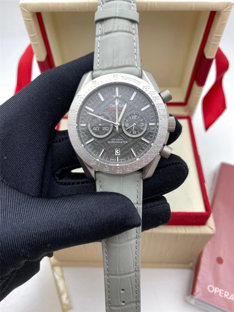 Men's Quartz Watch Chronograph 904L Stainless Steel 43mm-OG 94