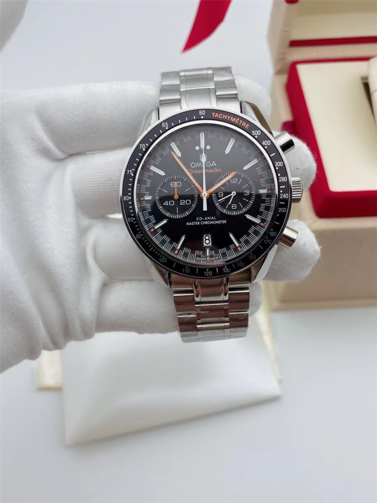 Men's Quartz Watch Chronograph 904L Stainless Steel 42mm-OG 65