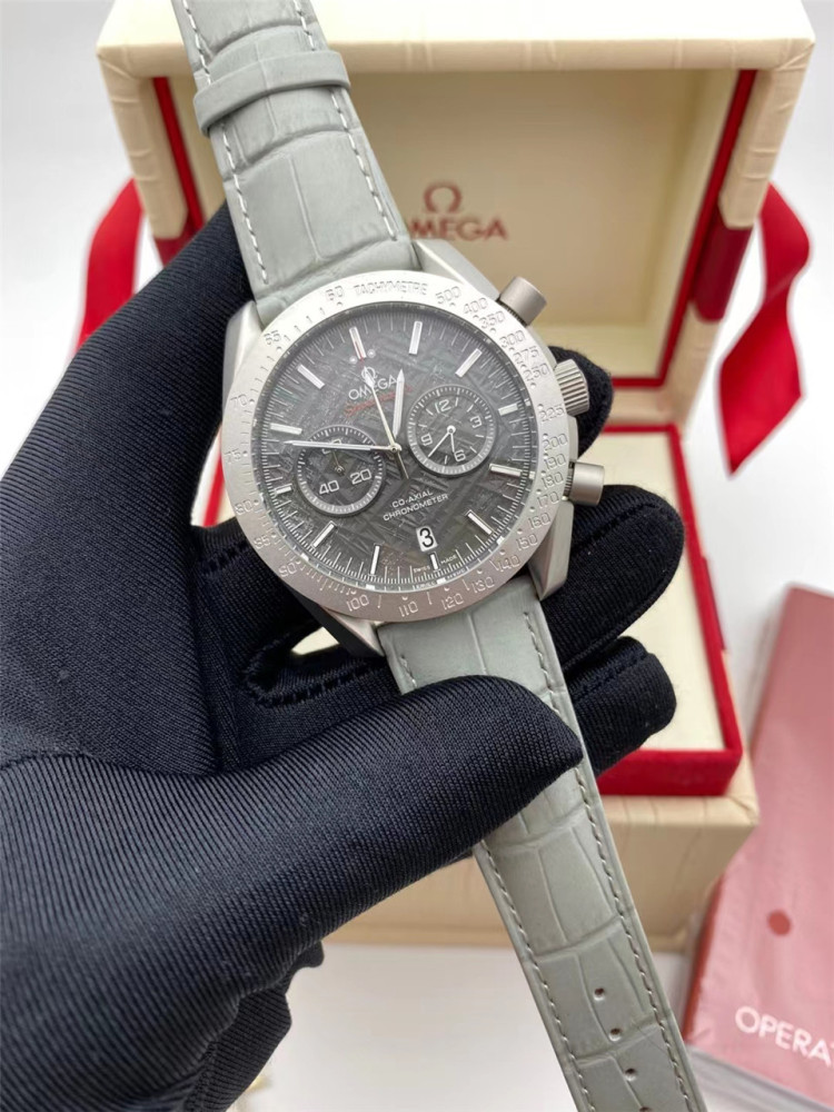Men's Quartz Watch Chronograph 904L Stainless Steel 43mm-OG 94