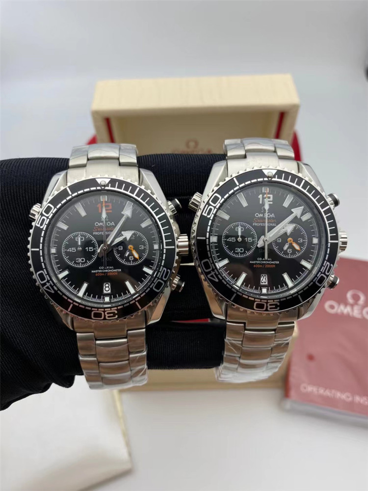 Men's Quartz Watch Chronograph 904L Stainless Steel 42mm-OG 70