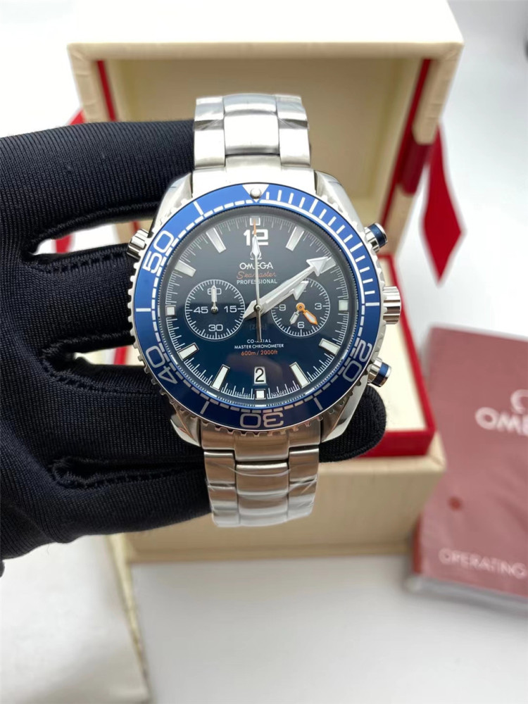 Men's Quartz Watch Chronograph 904L Stainless Steel 42mm-OG 70