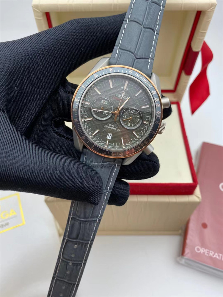 Men's Quartz Watch Chronograph 904L Stainless Steel 43mm-OG 94