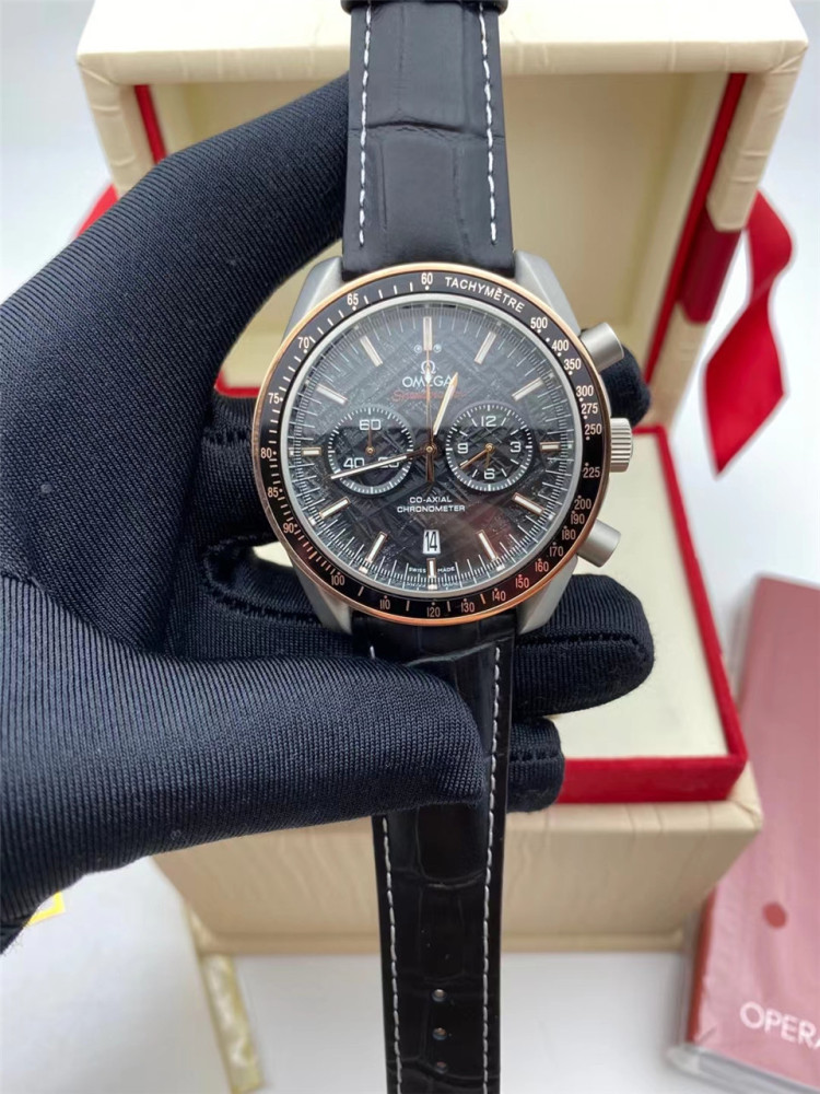 Men's Quartz Watch Chronograph 904L Stainless Steel 43mm-OG 94