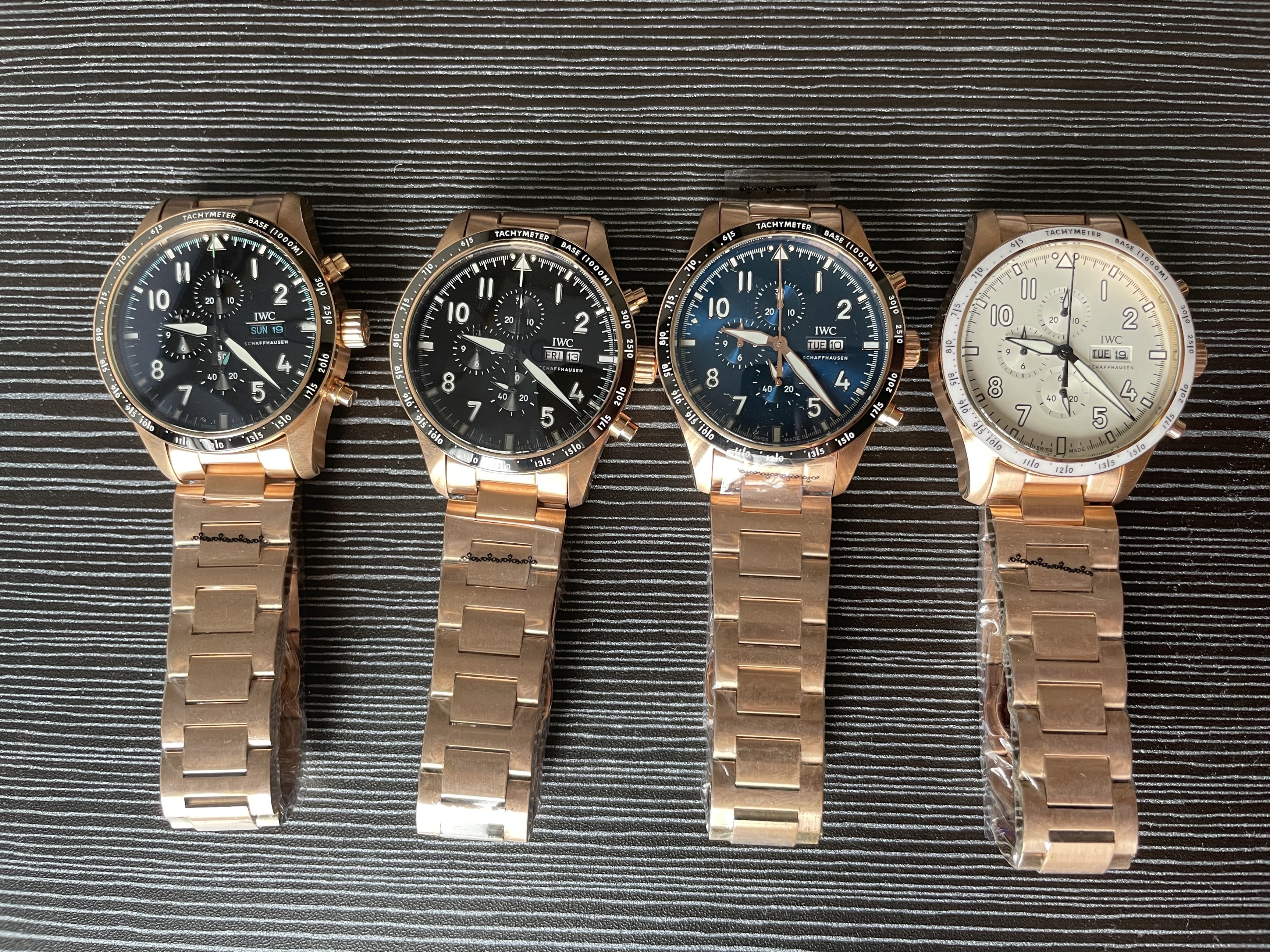 Men's Quartz Watch Chronograph 904L Stainless Steel 43mm-IC89