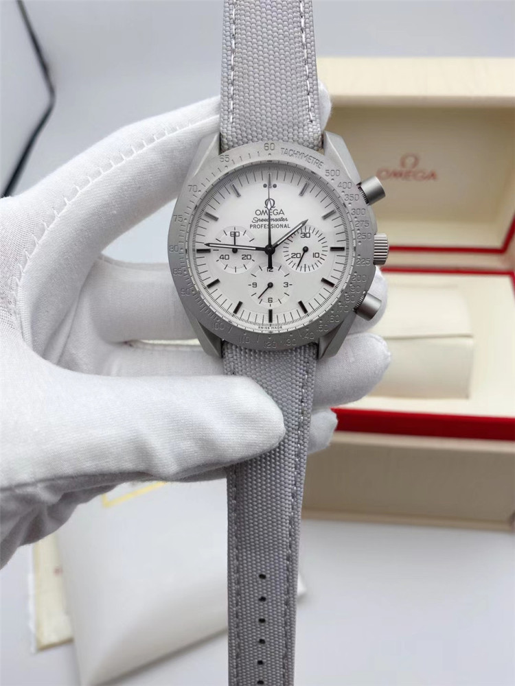Men's Quartz Watch Chronograph 904L Stainless Steel 42mm-OG 76