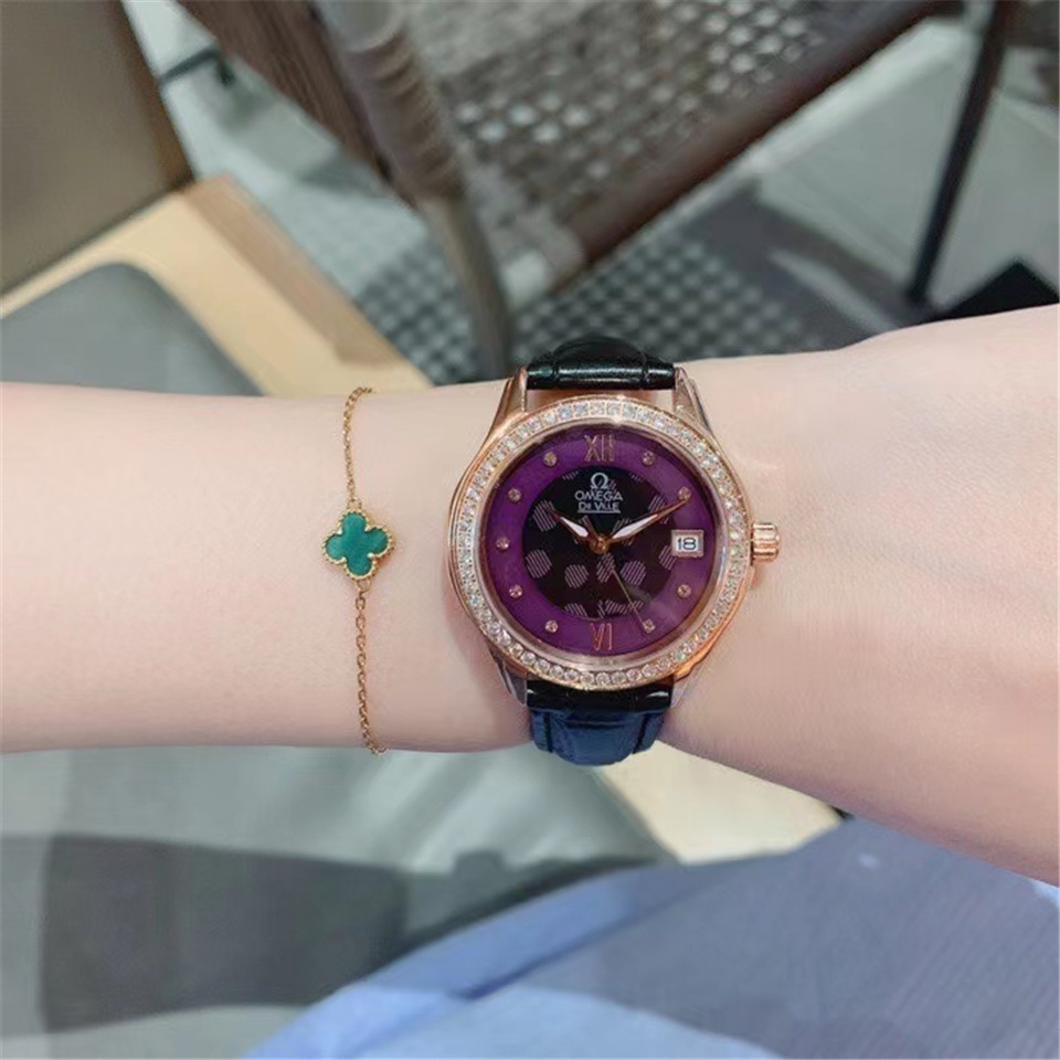 Women's Automatic Mechanical Watch 904L Stainless Steel 33 mm-OG 88