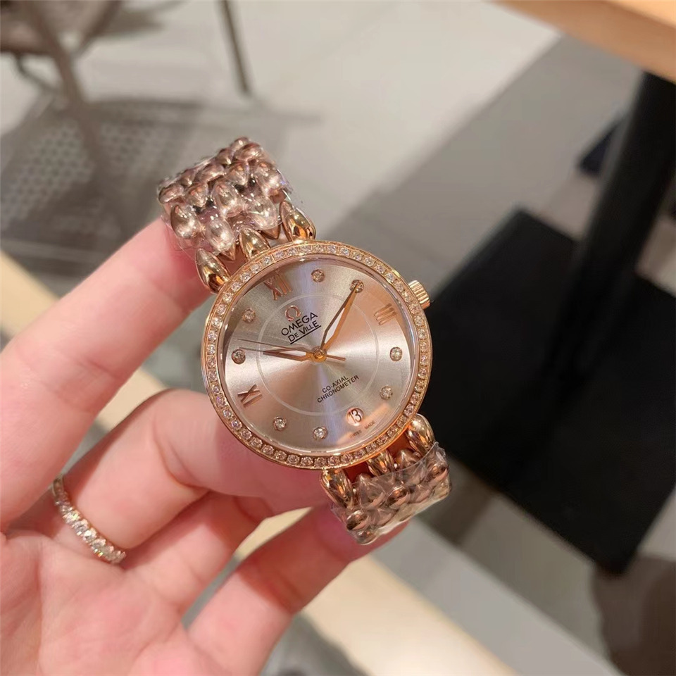 Women's Automatic Mechanical Watch 904L Stainless Steel 33 mm-OG 87