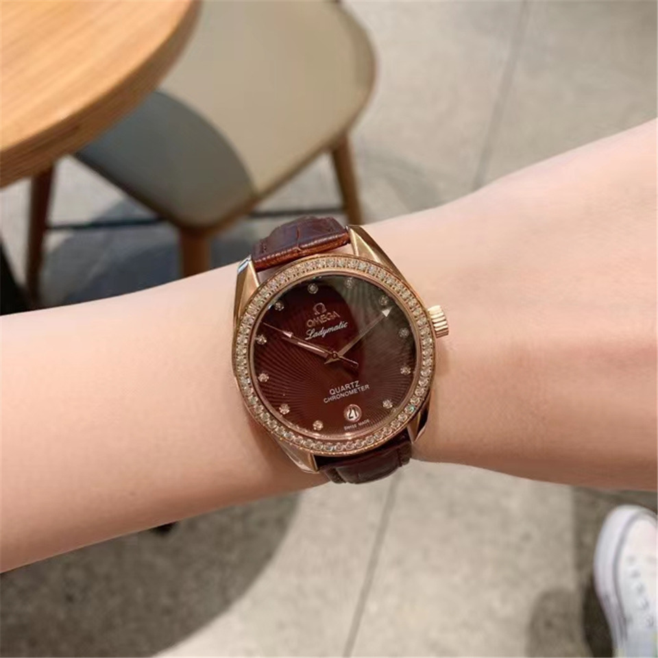 Women's Automatic Mechanical Watch 904L Stainless Steel 37.5mm-OG 85