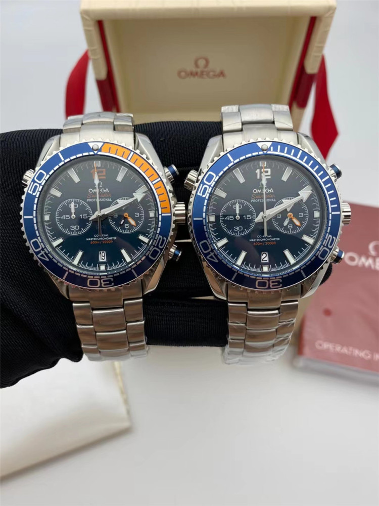 Men's Quartz Watch Chronograph 904L Stainless Steel 42mm-OG 70