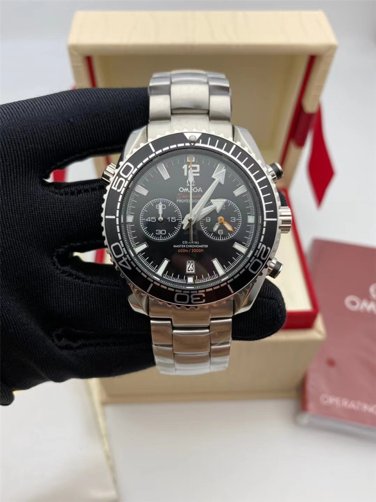 Men's Quartz Watch Chronograph 904L Stainless Steel 42mm-OG 70