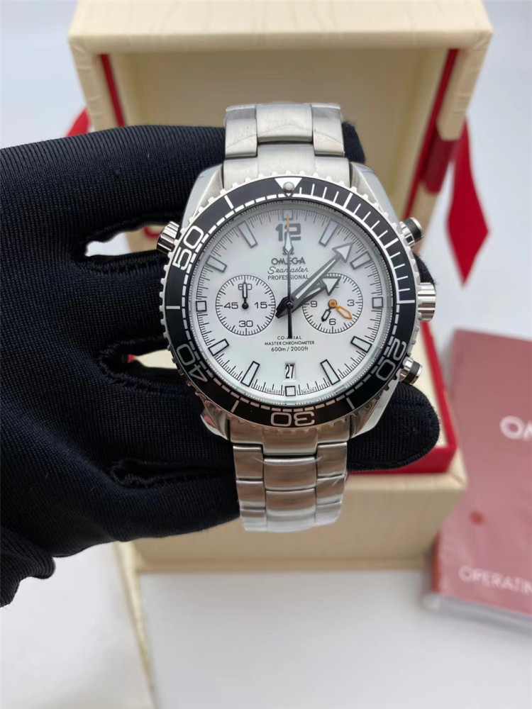 Men's Quartz Watch Chronograph 904L Stainless Steel 42mm-OG 70