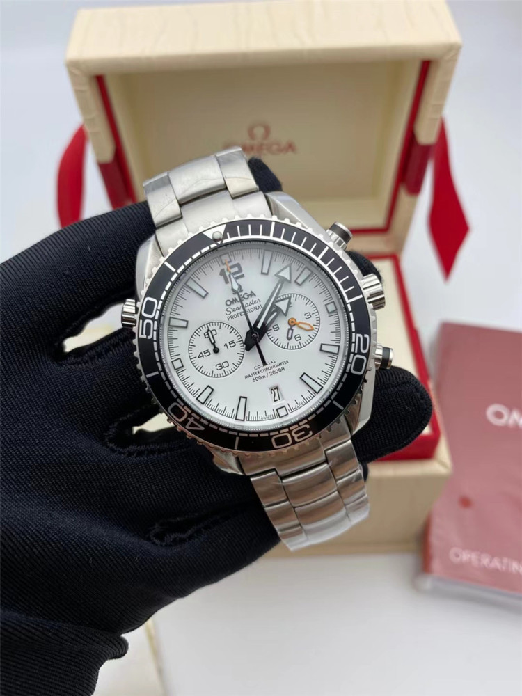 Men's Quartz Watch Chronograph 904L Stainless Steel 42mm-OG 70