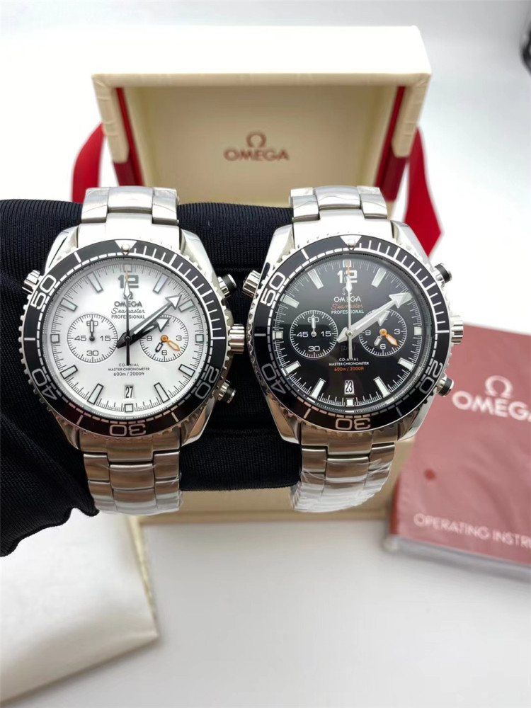 Men's Quartz Watch Chronograph 904L Stainless Steel 42mm-OG 70