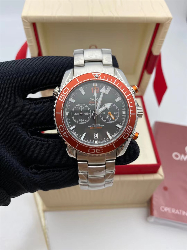 Men's Quartz Watch Chronograph 904L Stainless Steel 42mm-OG 70