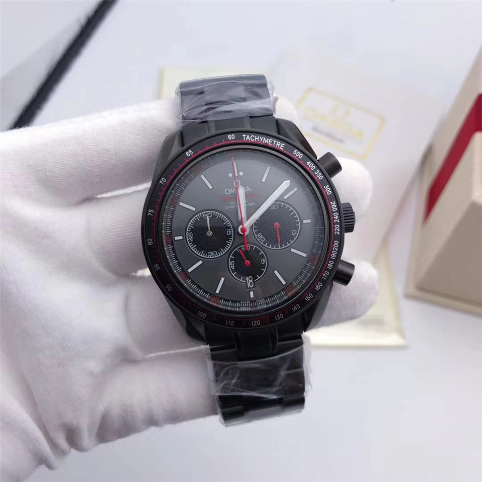 Men's Quartz Watch Chronograph 904L Stainless Steel 42mm-OG 69