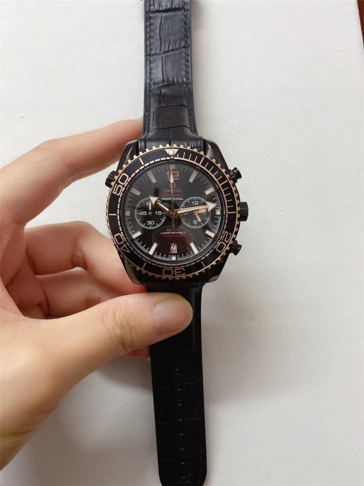 Men's Quartz Watch Chronograph 904L Stainless Steel 42mm-OG 64