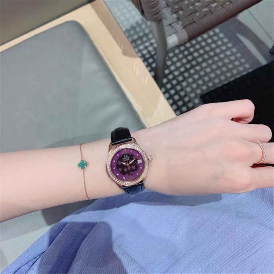 Women's Automatic Mechanical Watch 904L Stainless Steel 33 mm-OG 88