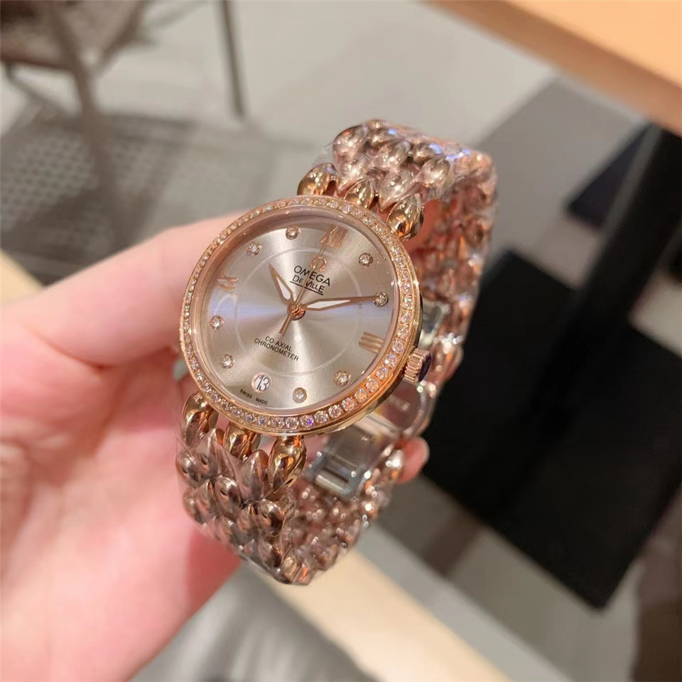 Women's Automatic Mechanical Watch 904L Stainless Steel 33 mm-OG 87