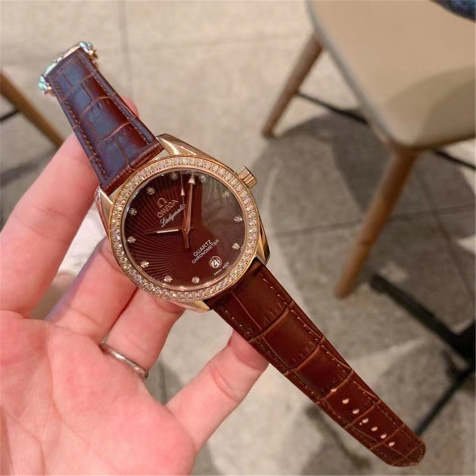 Women's Automatic Mechanical Watch 904L Stainless Steel 37.5mm-OG 85
