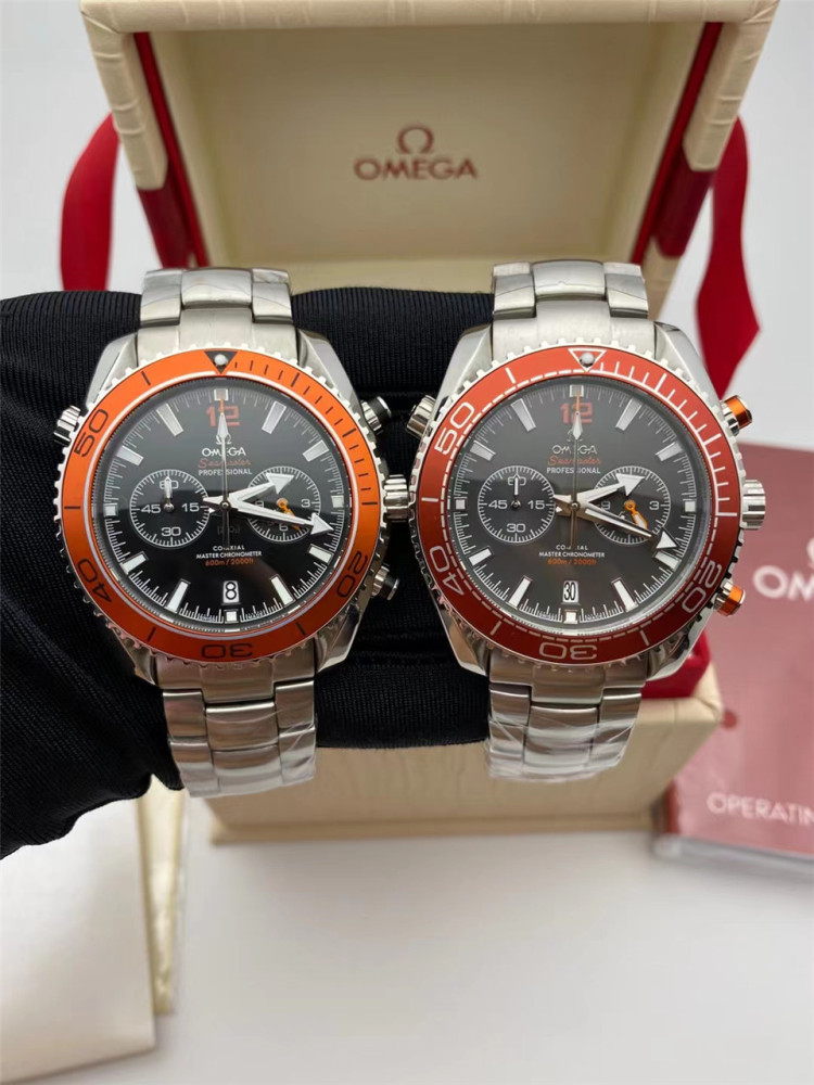 Men's Quartz Watch Chronograph 904L Stainless Steel 42mm-OG 70