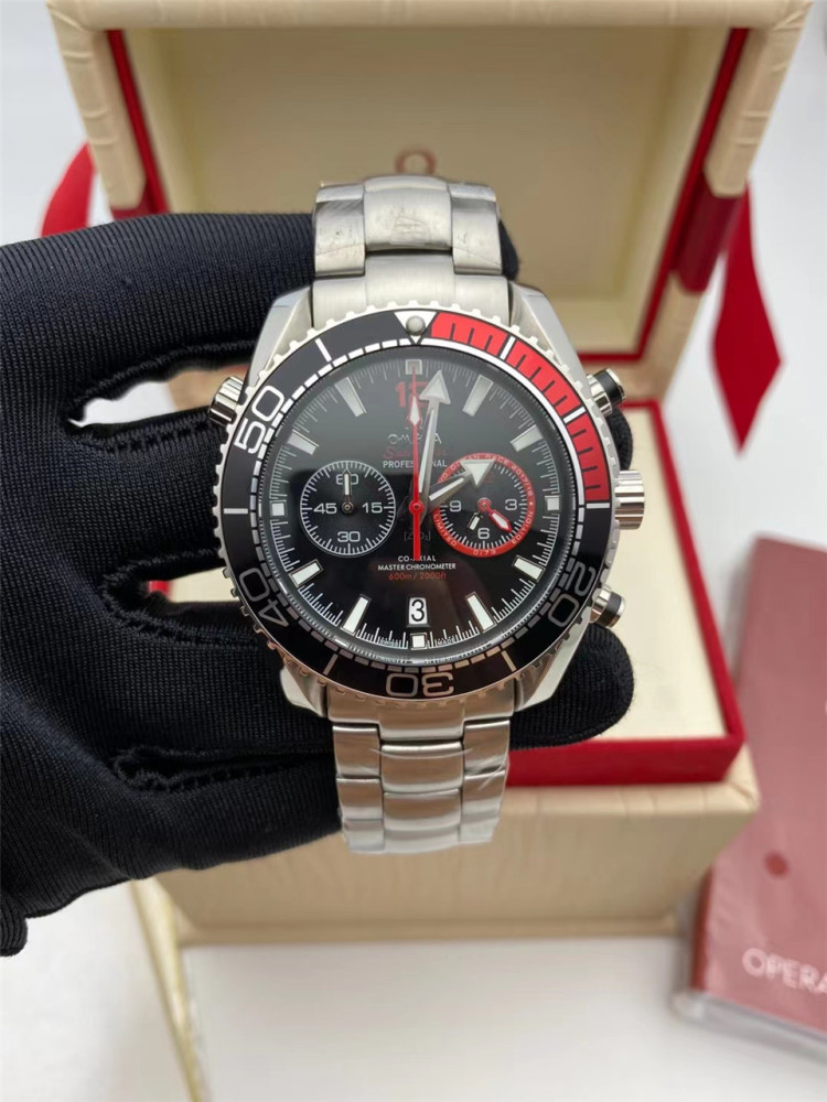 Men's Quartz Watch Chronograph 904L Stainless Steel 42mm-OG 70