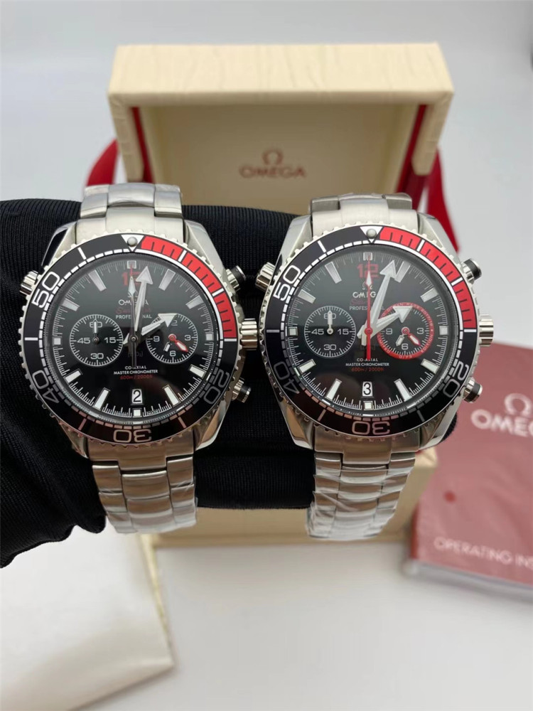 Men's Quartz Watch Chronograph 904L Stainless Steel 42mm-OG 70