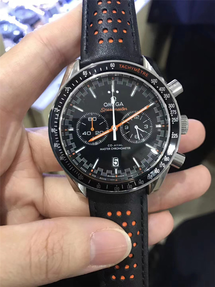 Men's Quartz Watch Chronograph 904L Stainless Steel 42mm-OG 67