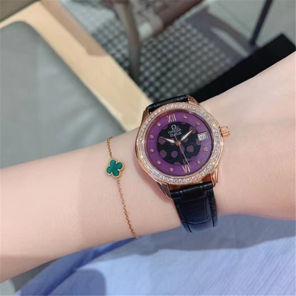 Women's Automatic Mechanical Watch 904L Stainless Steel 33 mm-OG 88