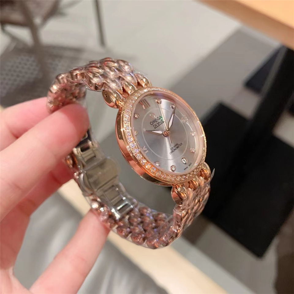 Women's Automatic Mechanical Watch 904L Stainless Steel 33 mm-OG 87