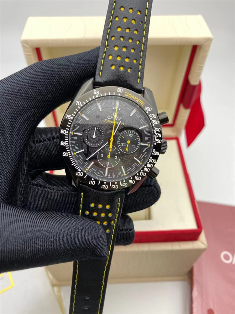 Men's Quartz Watch Chronograph 904L Stainless Steel 43mm-OG 93