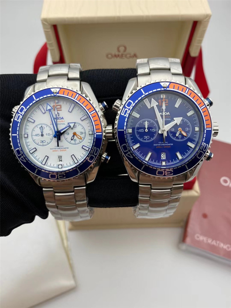Men's Quartz Watch Chronograph 904L Stainless Steel 42mm-OG 70