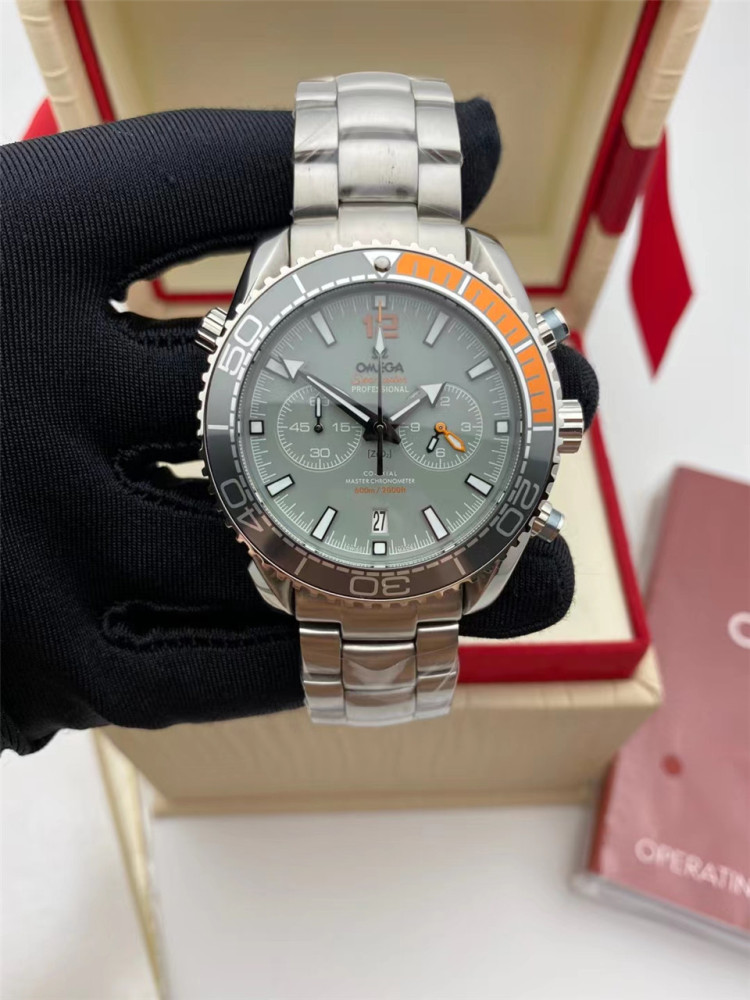 Men's Quartz Watch Chronograph 904L Stainless Steel 42mm-OG 70
