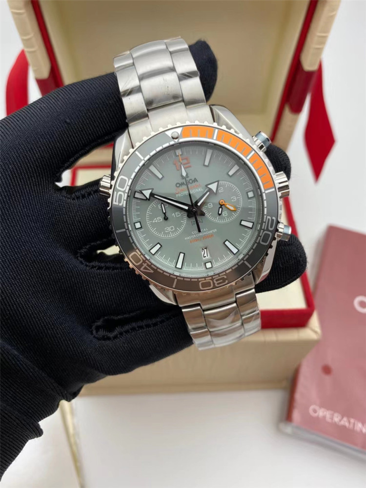 Men's Quartz Watch Chronograph 904L Stainless Steel 42mm-OG 70