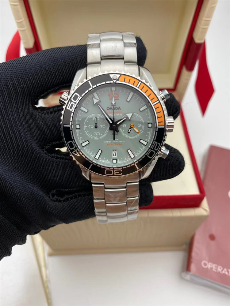 Men's Quartz Watch Chronograph 904L Stainless Steel 42mm-OG 70