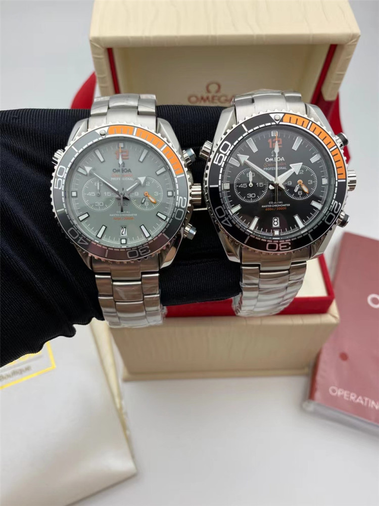 Men's Quartz Watch Chronograph 904L Stainless Steel 42mm-OG 70