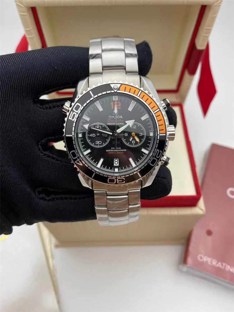 Men's Quartz Watch Chronograph 904L Stainless Steel 42mm-OG 70