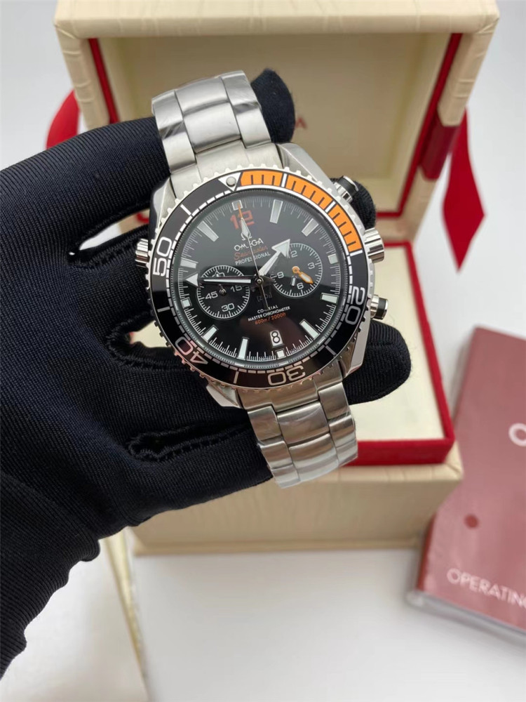 Men's Quartz Watch Chronograph 904L Stainless Steel 42mm-OG 70