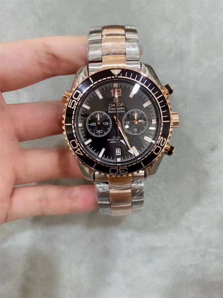 Men's Quartz Watch Chronograph 904L Stainless Steel 42mm-OG 70
