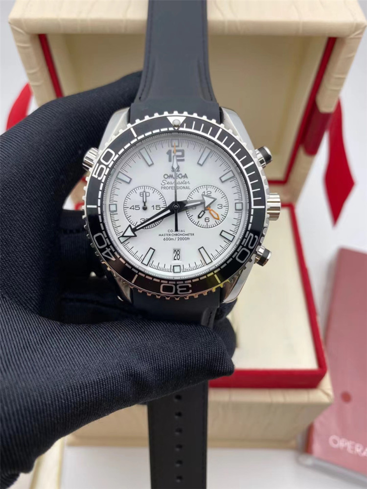 Men's Quartz Watch Chronograph 904L Stainless Steel 42mm-OG 64