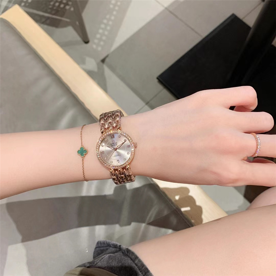 Women's Automatic Mechanical Watch 904L Stainless Steel 33 mm-OG 87